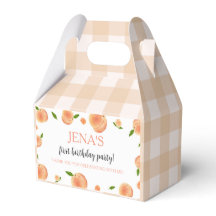 Sweet as Peach Birthday Gevor Box