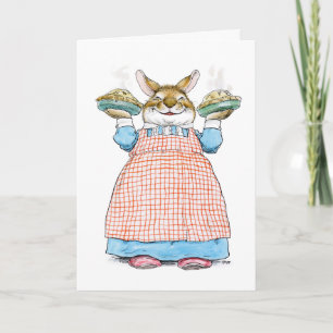 Sweet as Pie Rabbit Carte maman