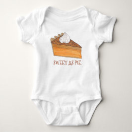 Sweet as Pie Sweetie Sweet Potato Pie Weihnachten Baby Strampler