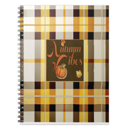 Sweet Autumn Vibes Trendy Erntedank Notizblock