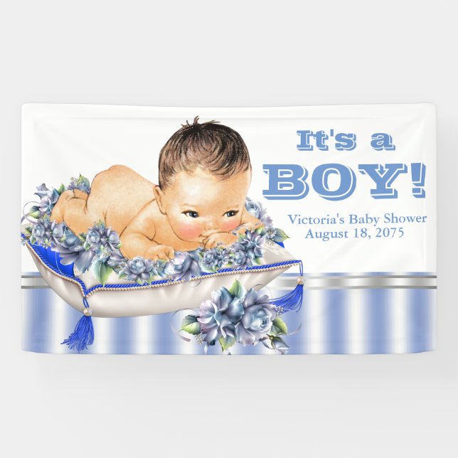 Sweet Baby Boy Baby Showbanner Banner (Horizontal)