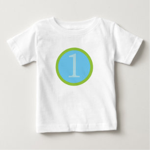 Sweet Baby Boy First Birthday Tshirt