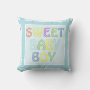 Sweet Baby Boy Pillow Kissen