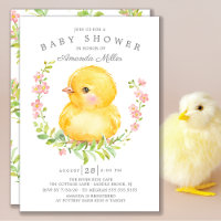 Sweet Baby Chick Girls Babydusche