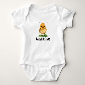 Sweet Baby Chicken Chick Themed Strampler