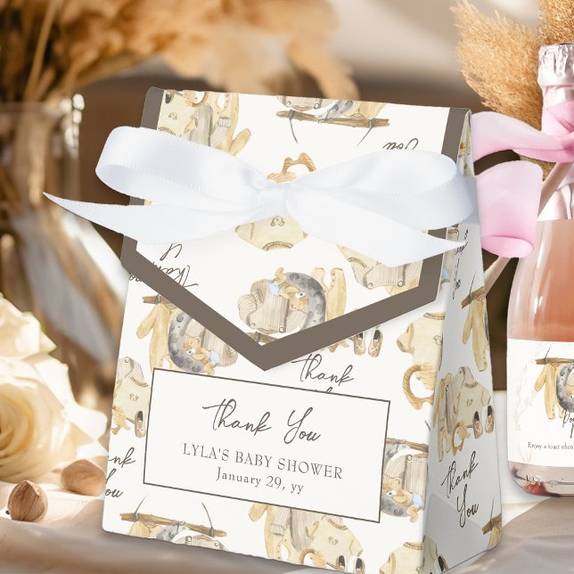 Sweet Baby Clothes Geschlecht neutral Geschenkschachtel (Gender Neutral favor boxes - from my Baby Clothes Baby Shower Collection)