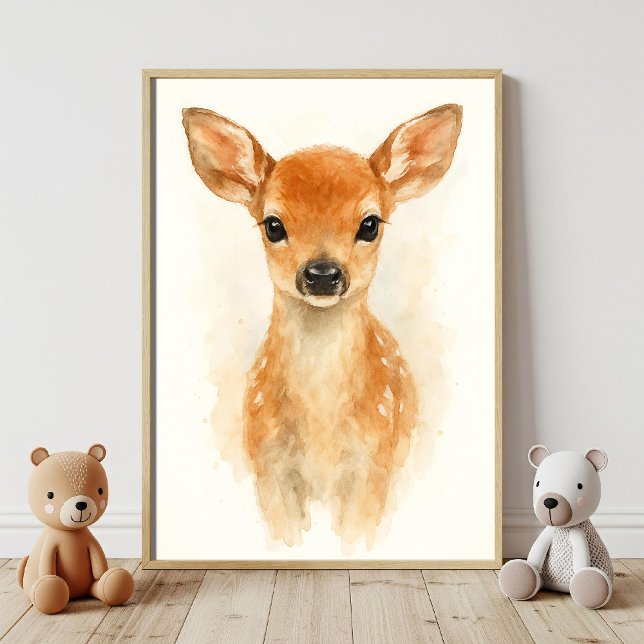 Sweet Baby Deer Woodland Kinderzimmer Dekoration (Von Creator hochgeladen)