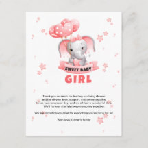 Sweet Baby Elephant Baby Dusche