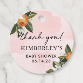 Sweet Baby Girl Clementine Girl BABY Party Geschenkanhänger