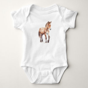 Sweet Baby Horse Baby Foal Strampler
