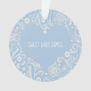 Sweet Baby Nom du garçon Faire-part de naissance K