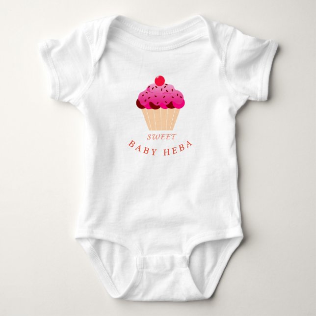 Sweet Baby Personalisiert Baby Strampler (Vorderseite)