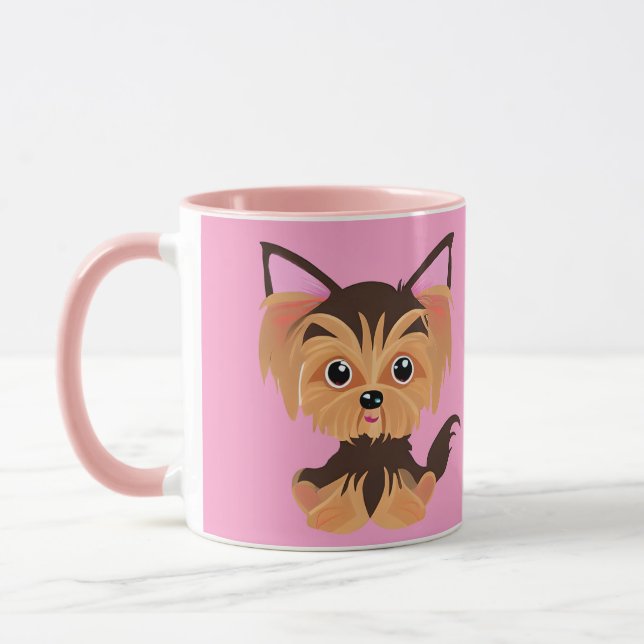 Sweet Baby Yorkie Tasse (Links)