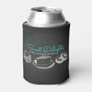 Sweet Bakery Branding Chalkboard Dosenkühler