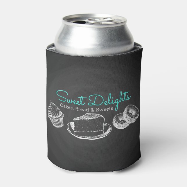 Sweet Bakery Branding Chalkboard Dosenkühler (Kanne Vorderseite)
