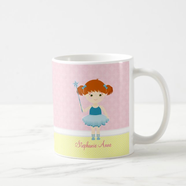 Sweet Ballerina Cupcake Celebration Kaffeetasse (Rechts)