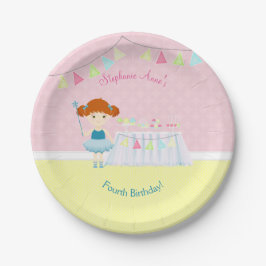 Sweet Ballerina Cupcake Celebration Pappteller