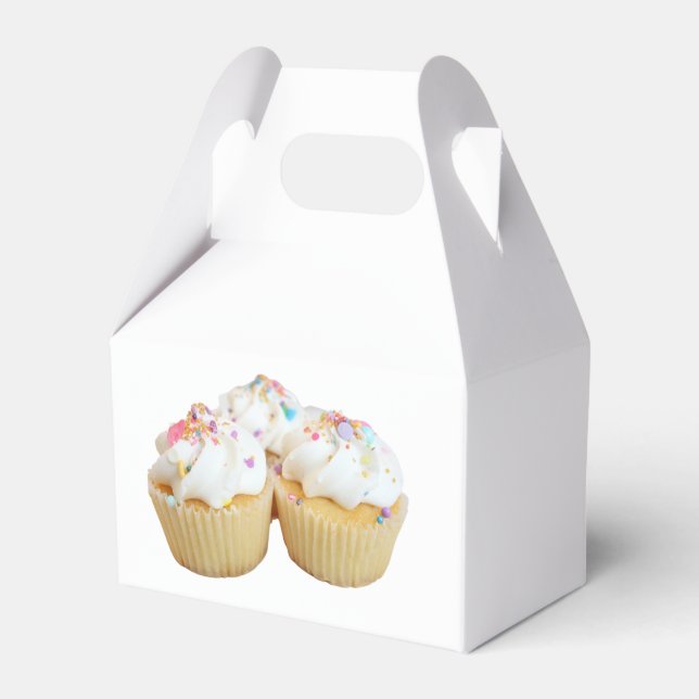 Sweet Beautiful Cupcakes Geschenkschachtel (Vorderseite)