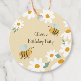Sweet Bee Birthday Geschenkanhänger