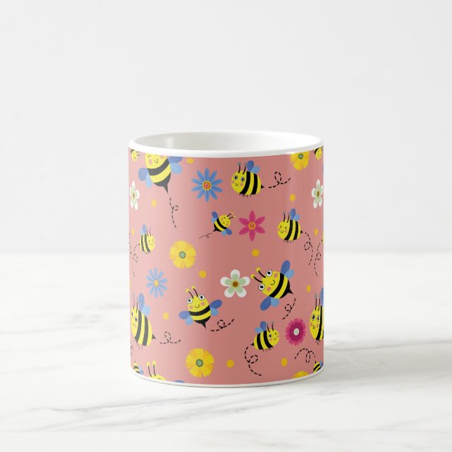 Sweet Bee Blossom Garden Kaffeetasse (Mittel)
