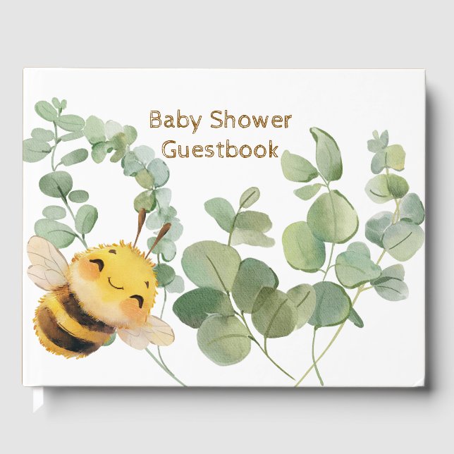 Sweet Bee Guestbook Gästebuch (Vorderseite)