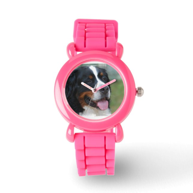 Sweet Bernese Armbanduhr (Vorderseite)