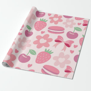 Sweet Berry Bliss Geschenkpapier