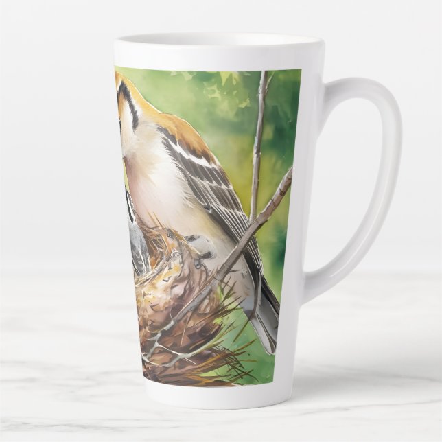 Sweet bird nest painting milchtasse (Rechts)
