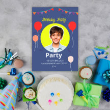 Sweet Birthday Illustarion Einladung