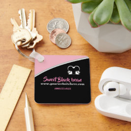 Sweet Black Bean Promotion Business Schlüsselanhän Schlüsselanhänger