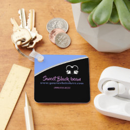 Sweet Black Bean Promotion Business Schlüsselanhän Schlüsselanhänger