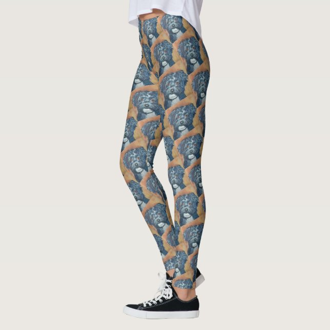 SWEET BLACK HAVANESE LEGGINGS (Links)