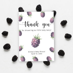 Sweet Blackberry - merci