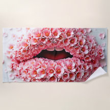 Sweet Bloom Lips Kunst