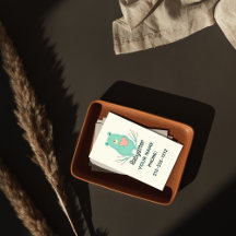 Sweet Blue Bar Heart Babysitter QR Code