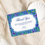 Sweet Blueberries Babydusche Dankeskarte<br><div class="desc">Sweet Blueberries Baby Dusche Danke Karte. Matching-Elemente verfügbar.</div>