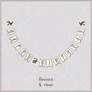 Sweet boho Folkerhase Hyge Blütenblume Wimpelkette