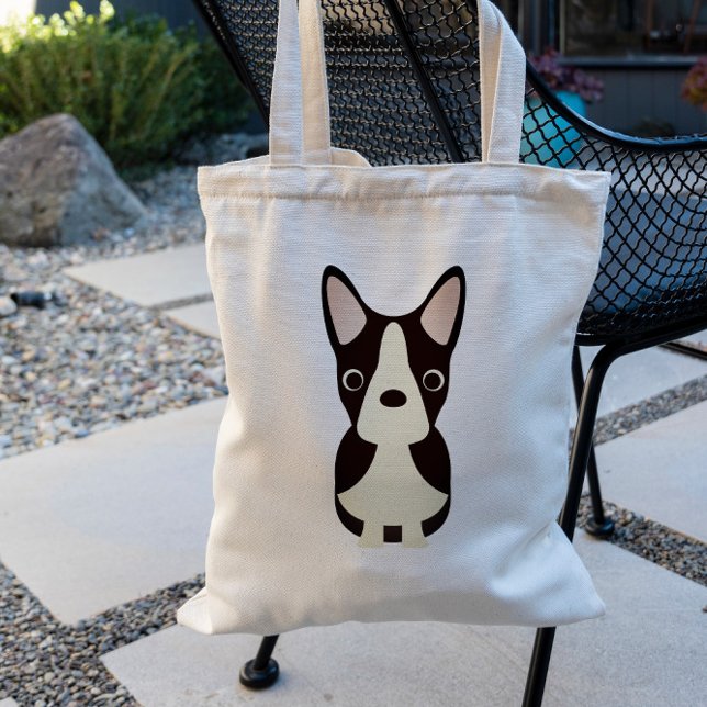 Sweet Boston Terrier Bag, Niedlicher Hund Tragetasche (Von Creator hochgeladen)