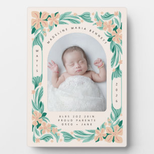 Sweet Botanicals Plaque Fotoplatte