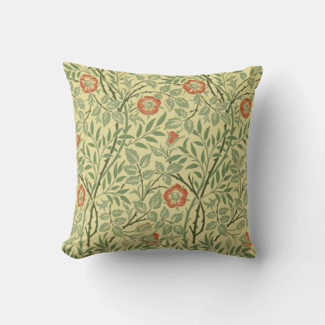 Sweet Briar Pattern (von William Morris) Kissen (Vorderseite)