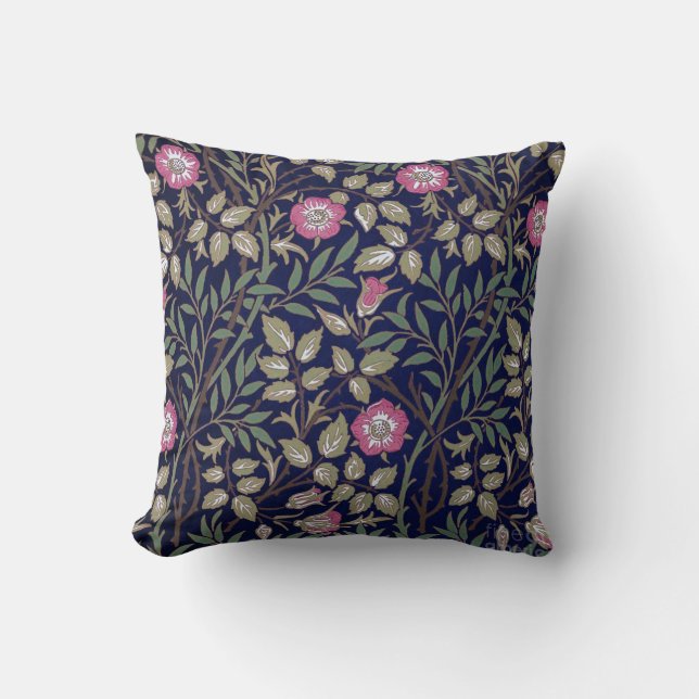 Sweet Briar, William Morris Kissen (Vorderseite)