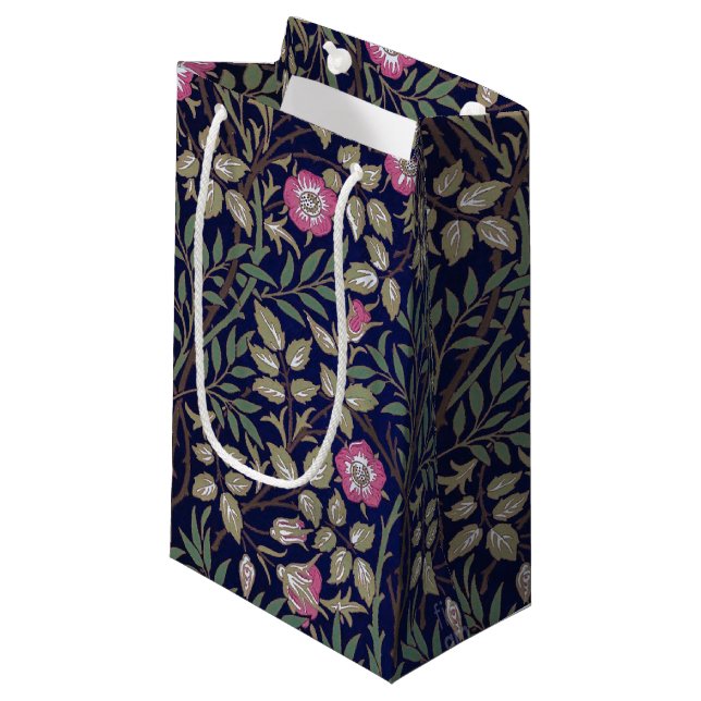 Sweet Briar, William Morris Kleine Geschenktüte (Vorderseite Schrägansicht)