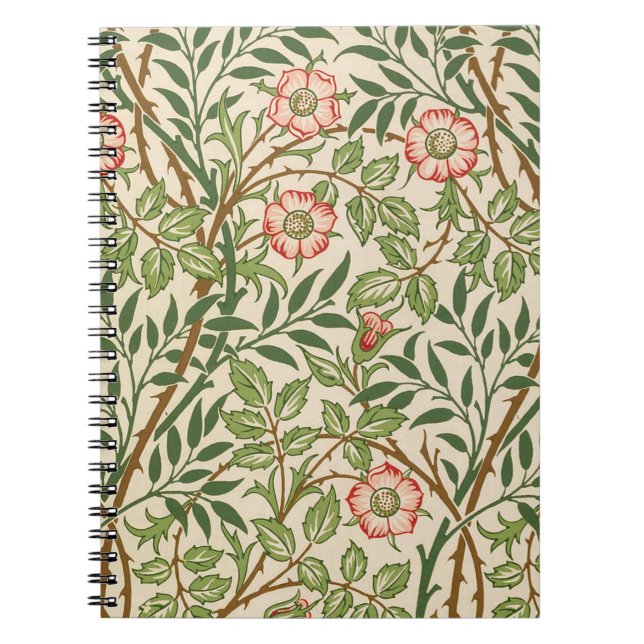 Sweet Briar William Morris Notizblock (Vorderseite)