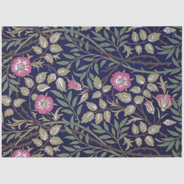 Sweet Briar, William Morris Seidenpapier (Vorderseite)