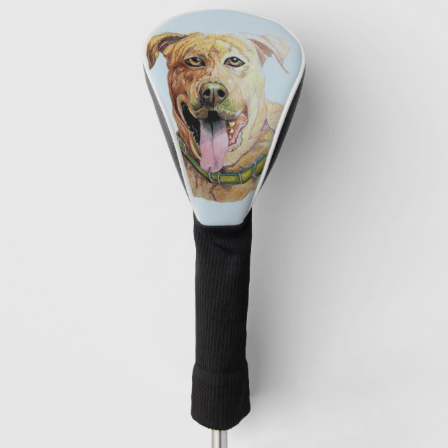 Sweet Brindle Staffordshire Parco Tassino Golf Headcover (Vorderseite)