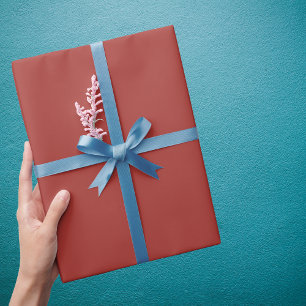 Sweet Brown Solid Color Geschenkpapier