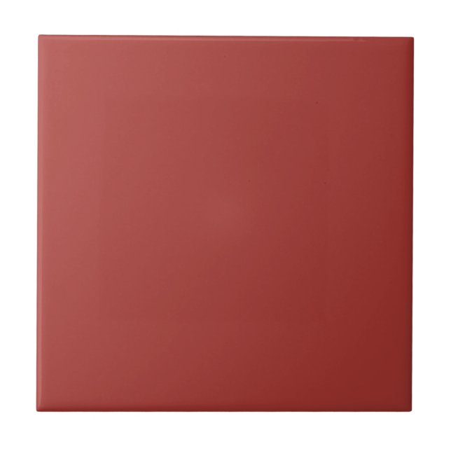 Sweet Brown Solid Color Tile Fliese (Vorderseite)