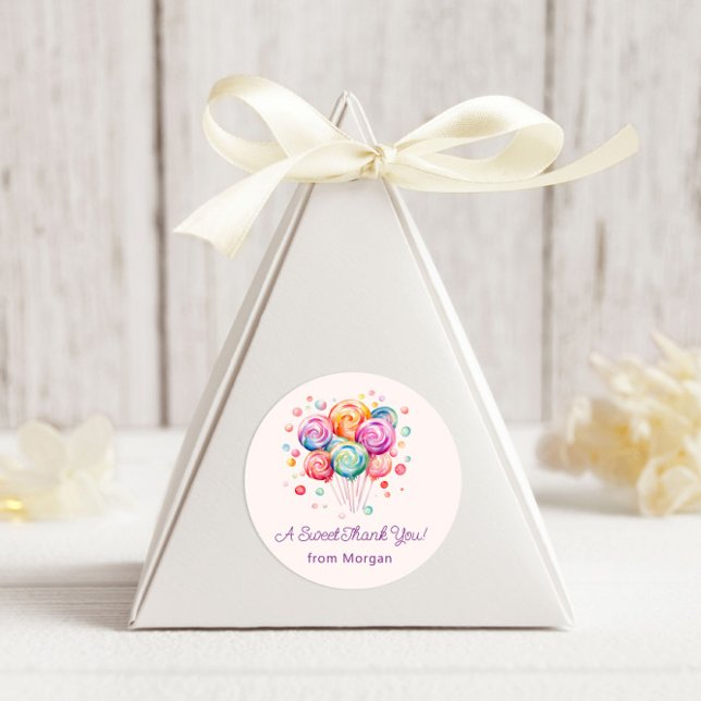 Sweet Budget CandyLane Kindersticker Runder Aufkleber (Von Creator hochgeladen)