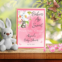Sweet Bunny Baby Dusche Babys sind süße Leckerei