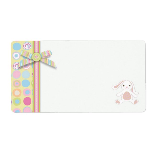 Sweet Bunny Name Tag (Vorne)